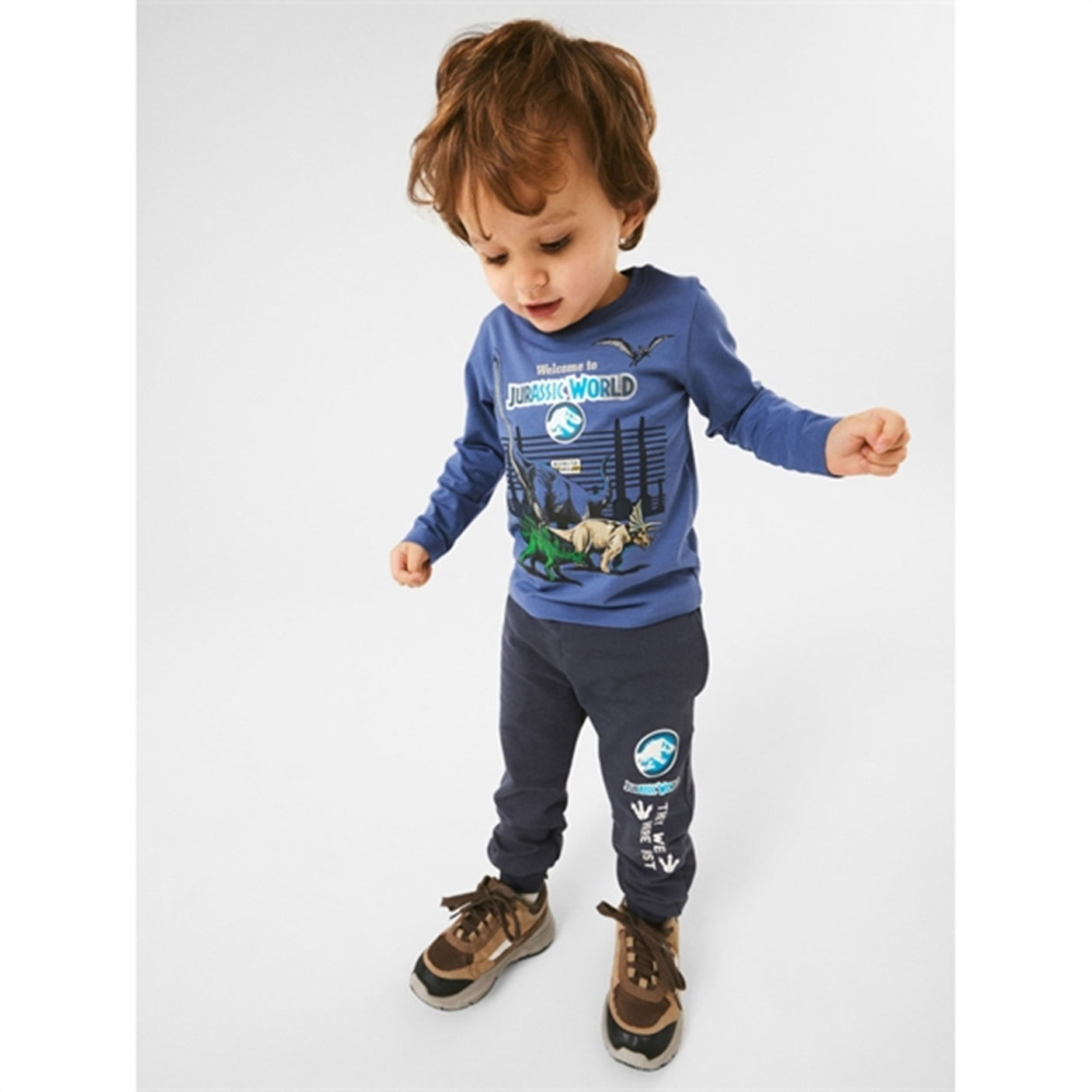 Name it Bijou Blue Nata Jurassic Blouse