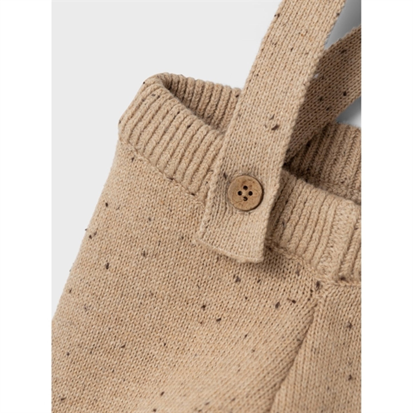 Lil'Atelier Warm Sand Melange Galto Knit Pants