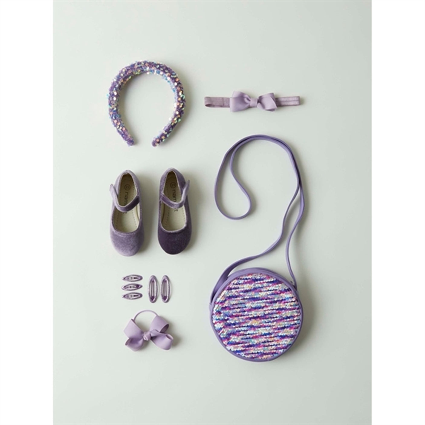 Name it Lavender Mist Rude Hair Brace