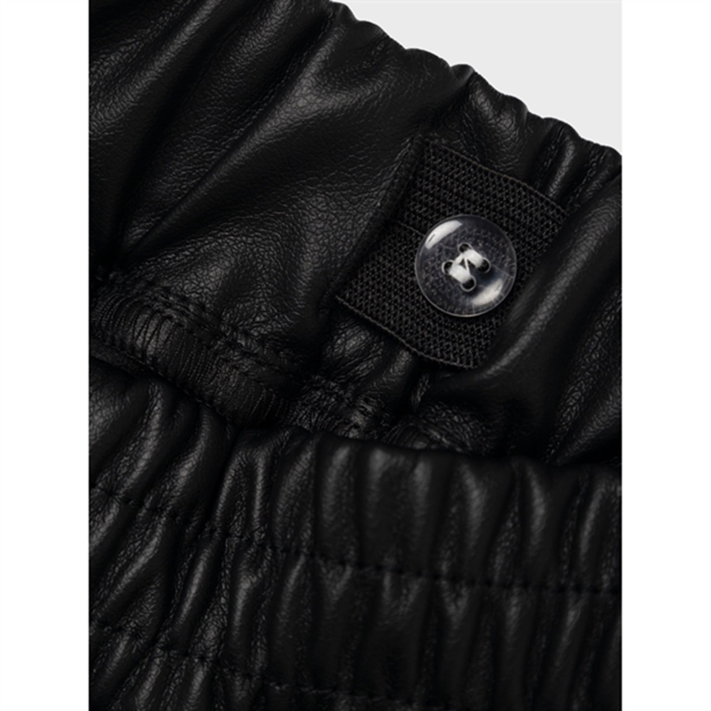 Name it Black Sianine PU Pants