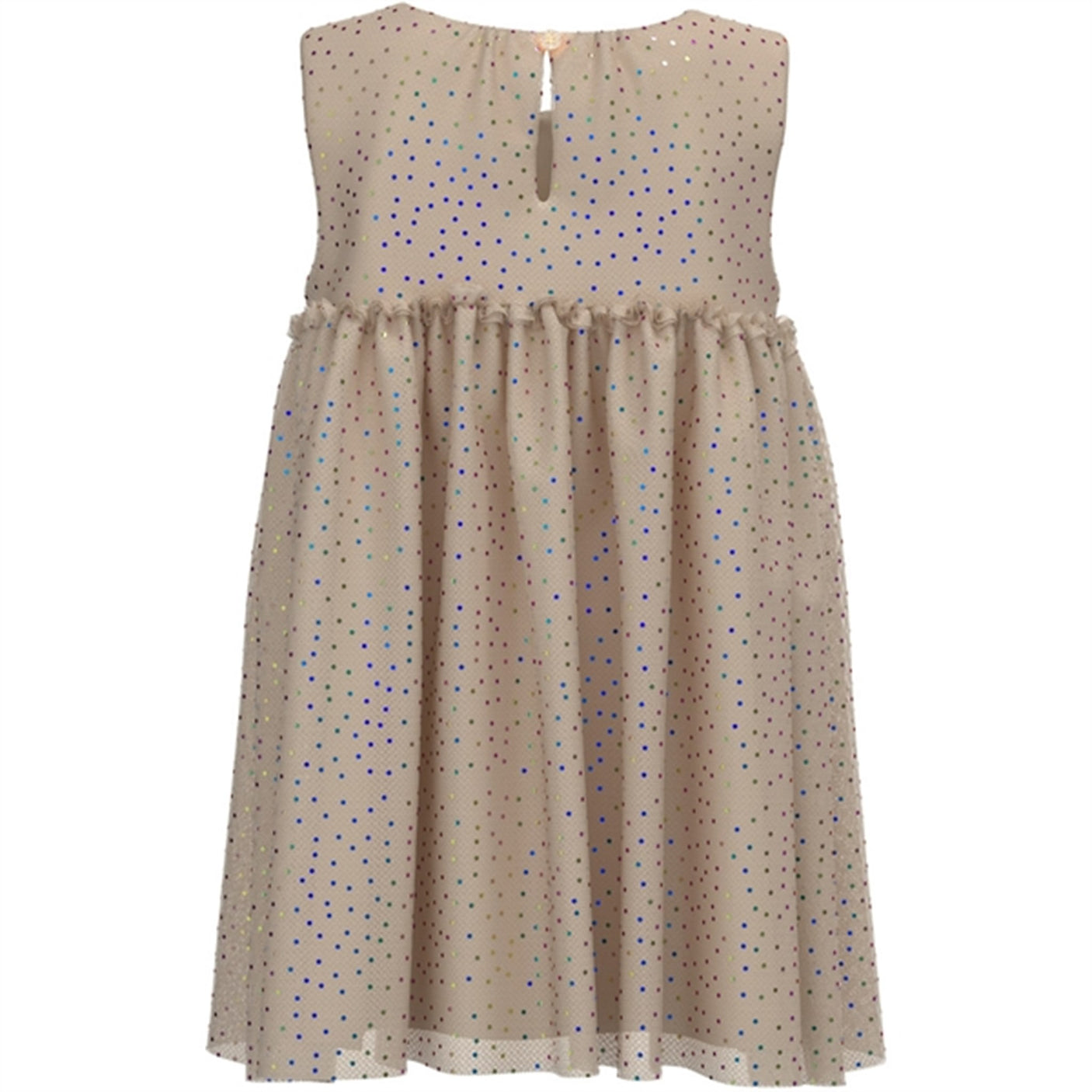 Name it Buttercream Vaboss Dots Spencer Dress
