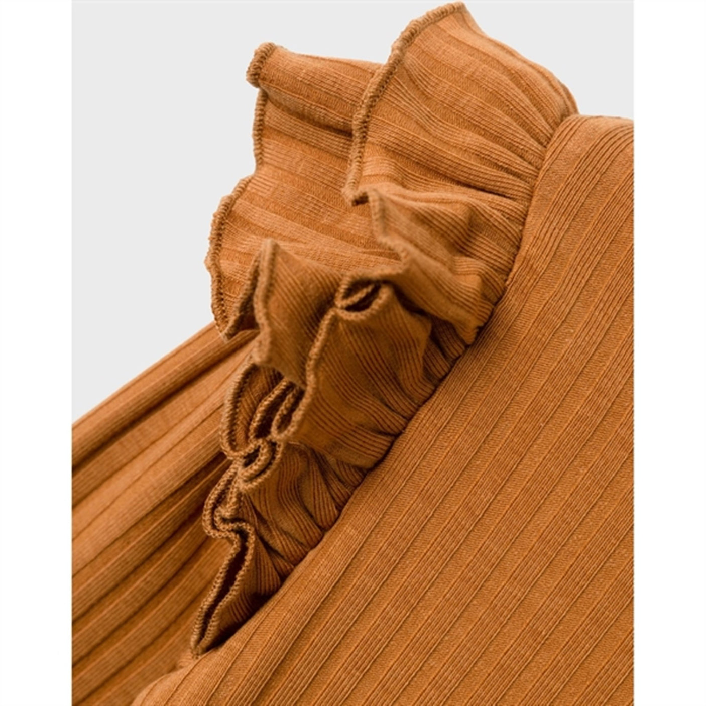 Name it Bone Brown Ralurid Slim Blouse