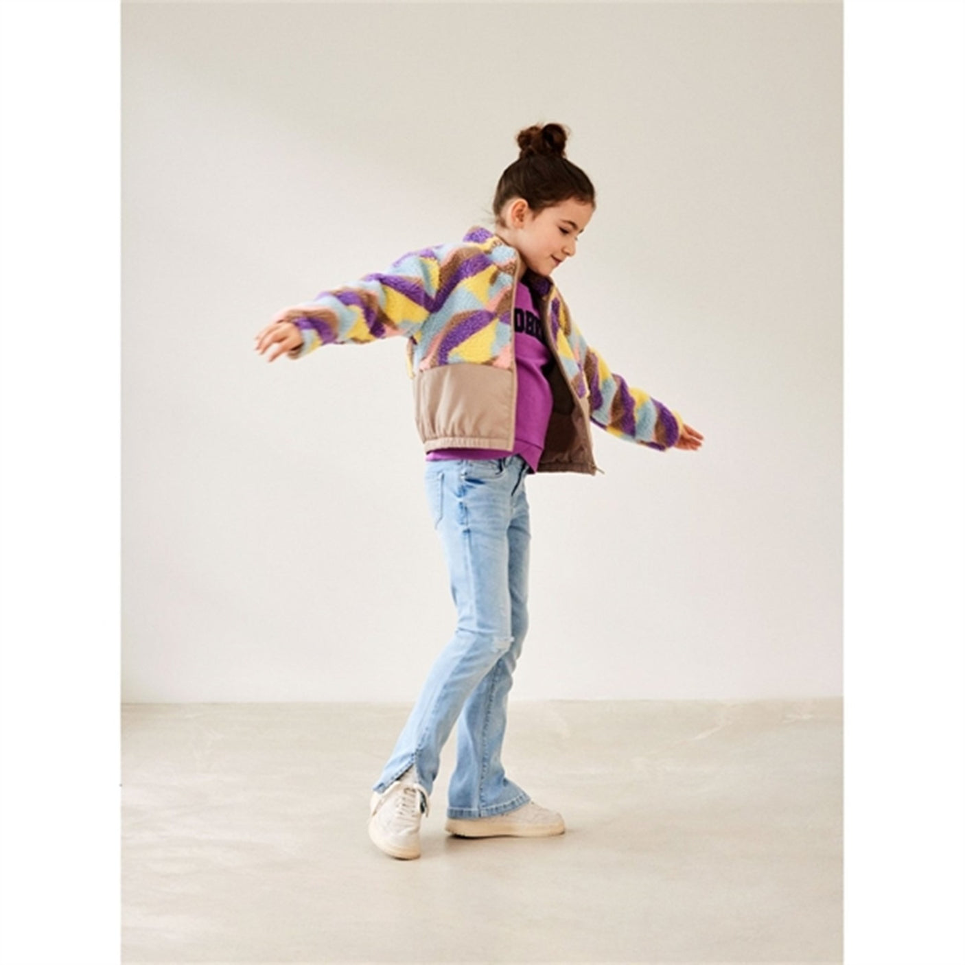 Name it Savannah Tan Molla Teddy Jacket