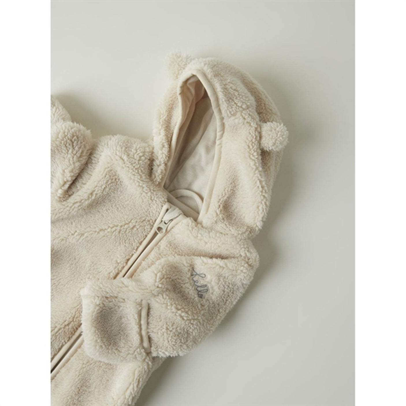 Name it Whitecap Gray Mayan Teddy Suit