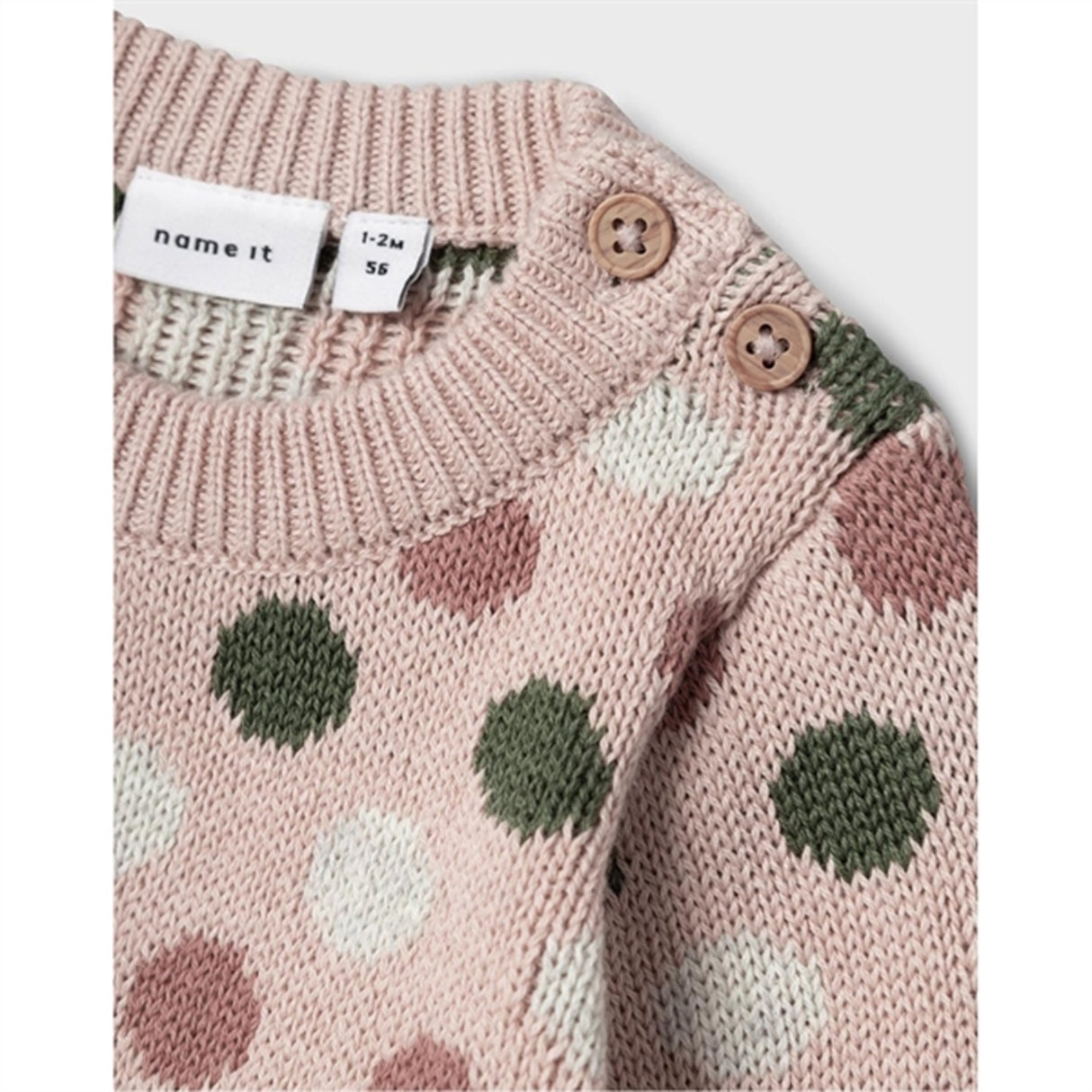 Name it Sepia Rose Tisally Knit Blouse