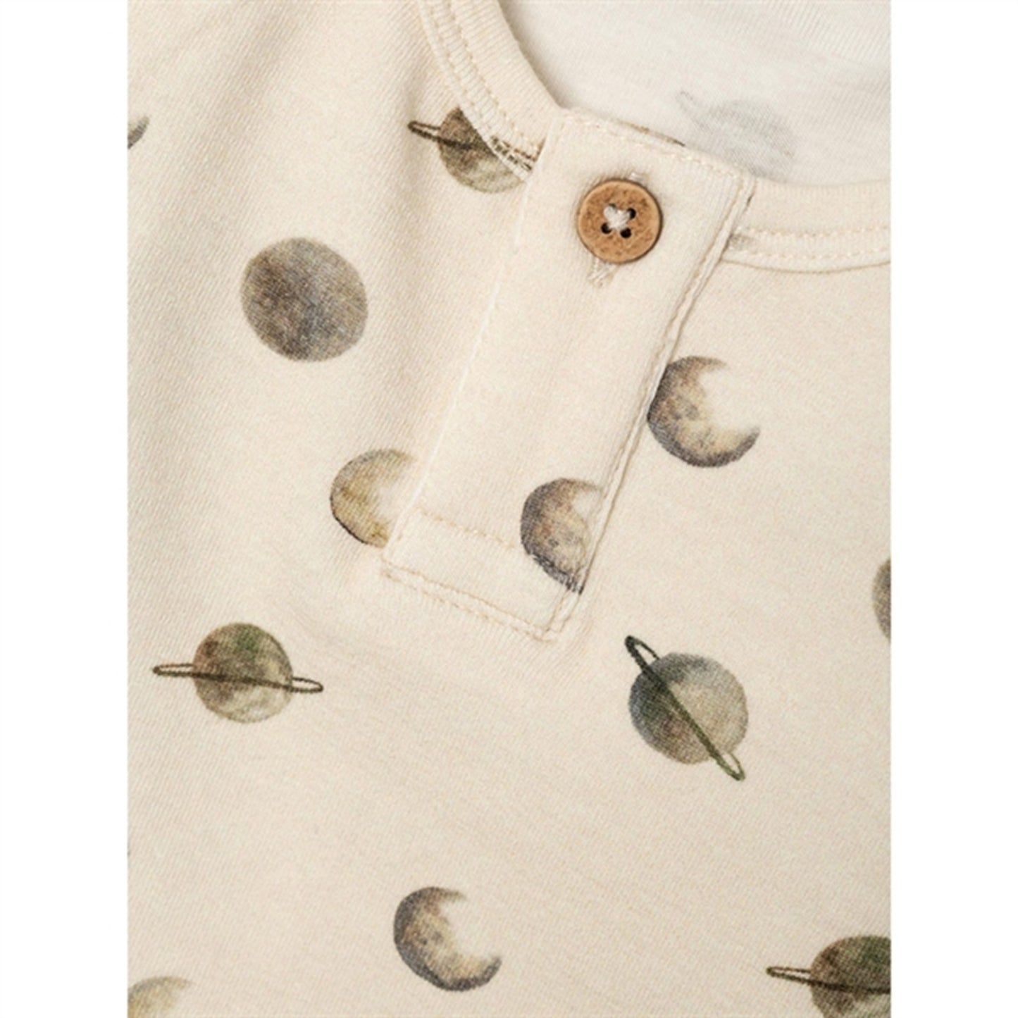 Lil'Atelier Turtledove Geo Slim T-Shirt