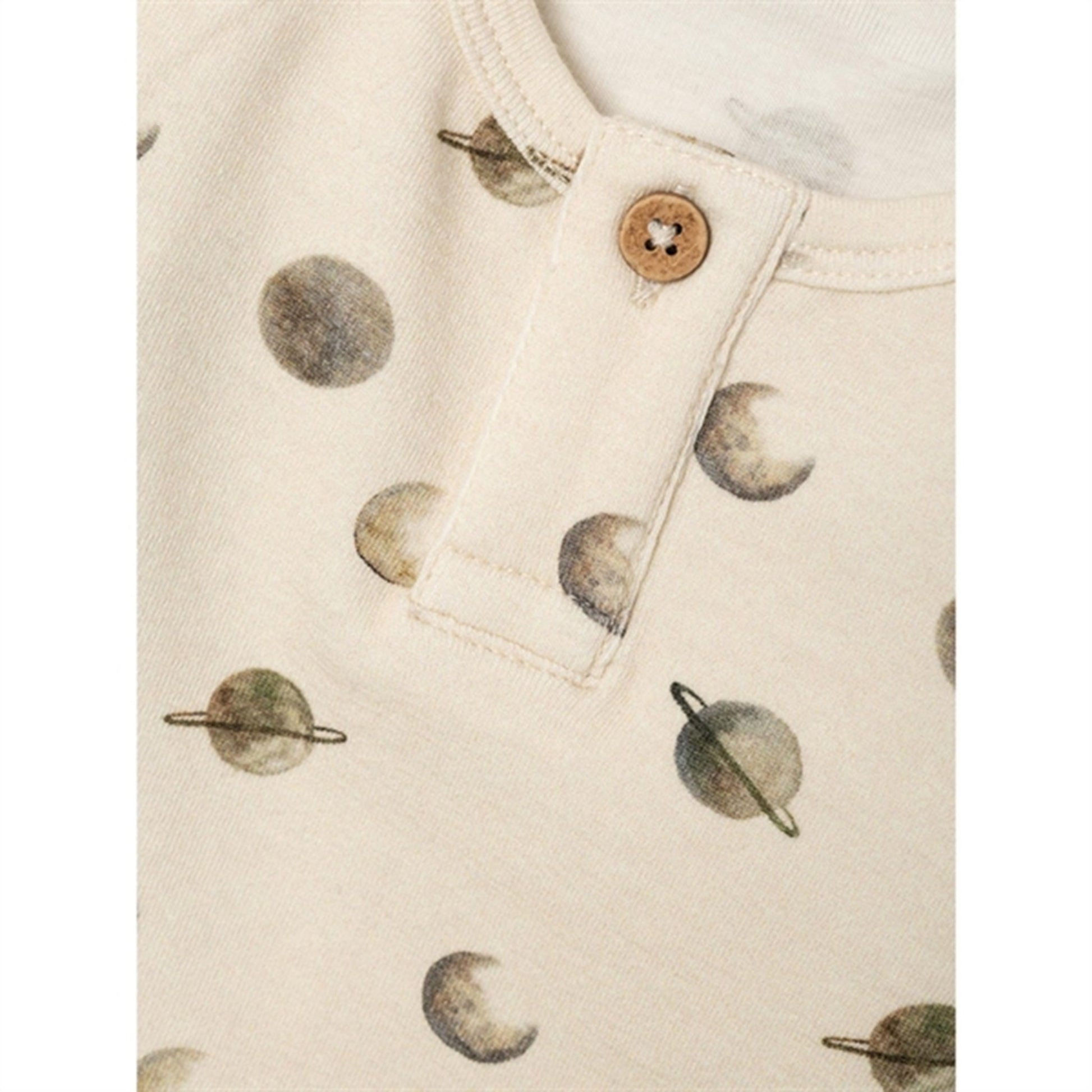 Lil'Atelier Turtledove Geo Slim T-Shirt