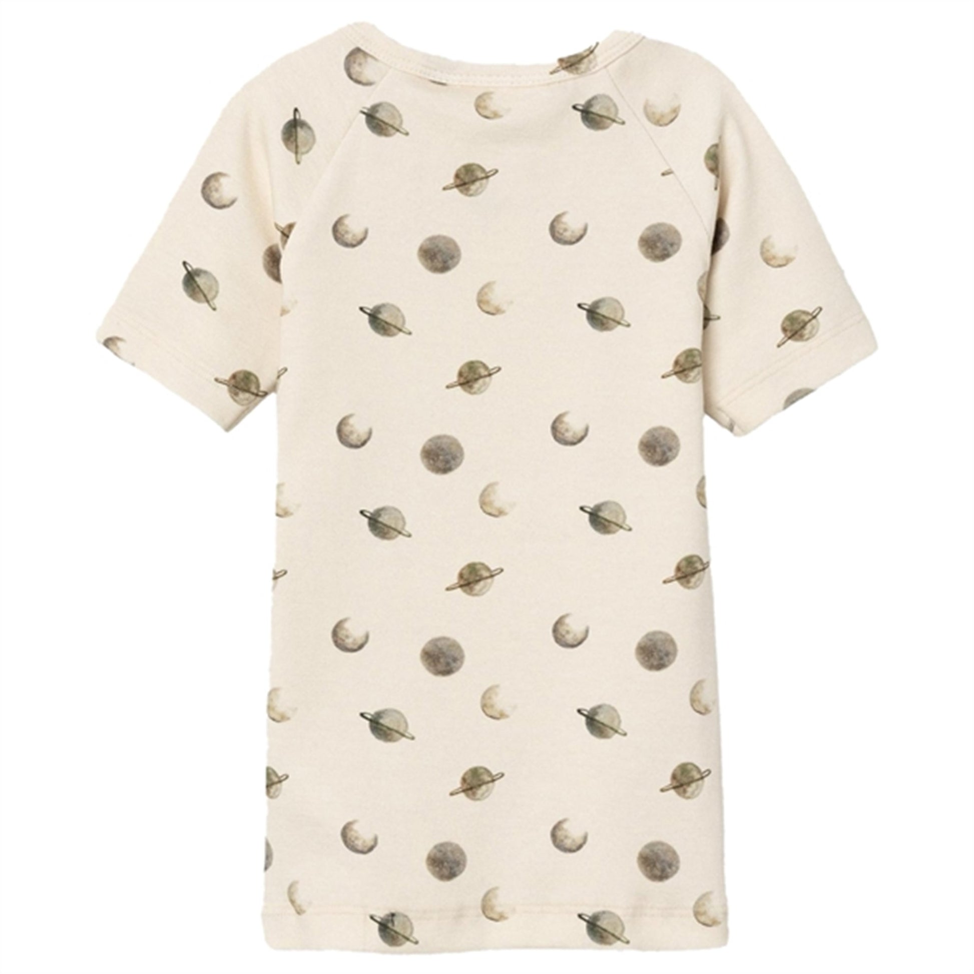 Lil'Atelier Turtledove Geo Slim T-Shirt