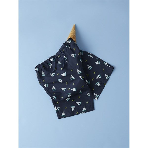 Name it Dark Sapphire Boat Zorro Swim Shorts