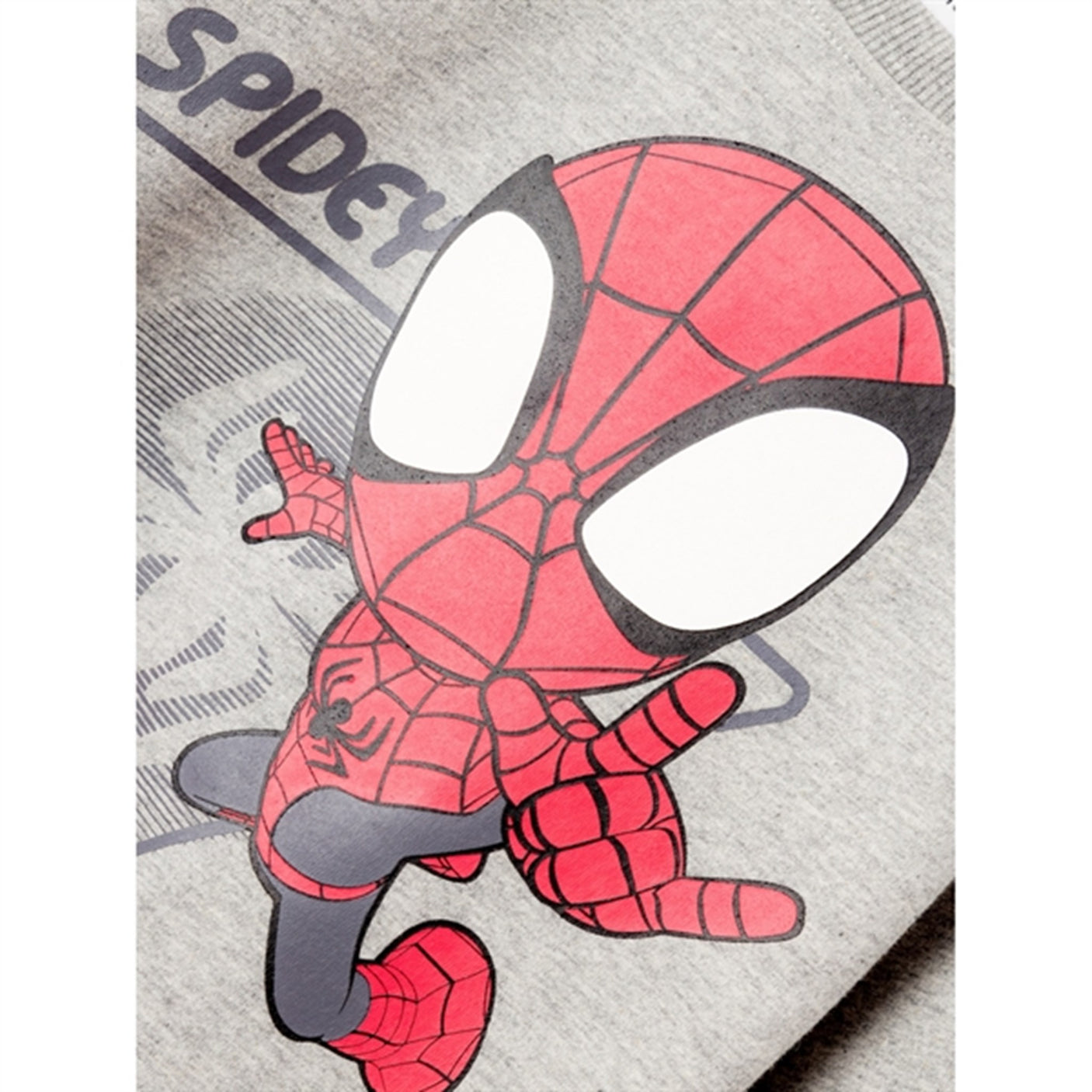 Name it Grey Melange Detlef Spidey Sweatshirt