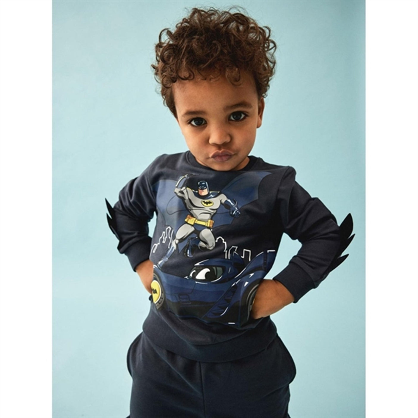 Name it India Ink Jacobo Batwheels Sweatshirt