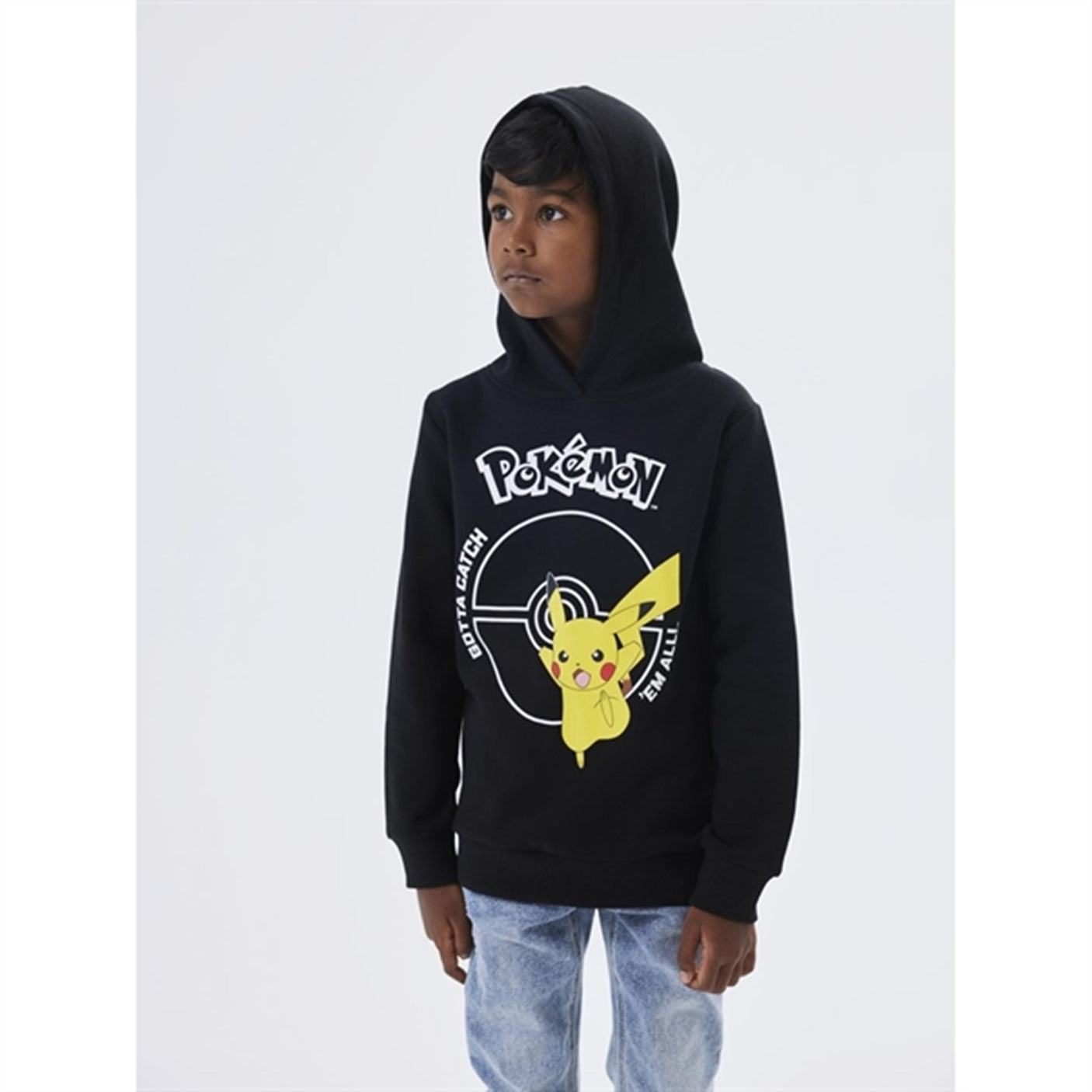 Name it Black Noscar Pokemon Sweatshirt Noos