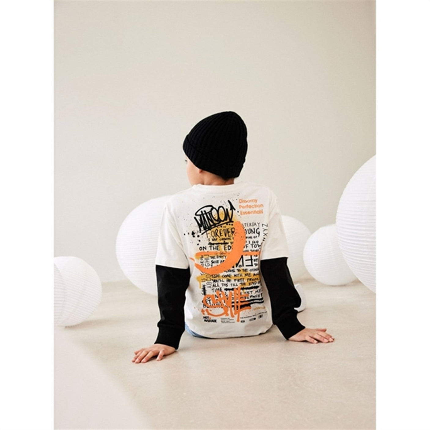 Name it Black Malik Sailor Knit Beanie