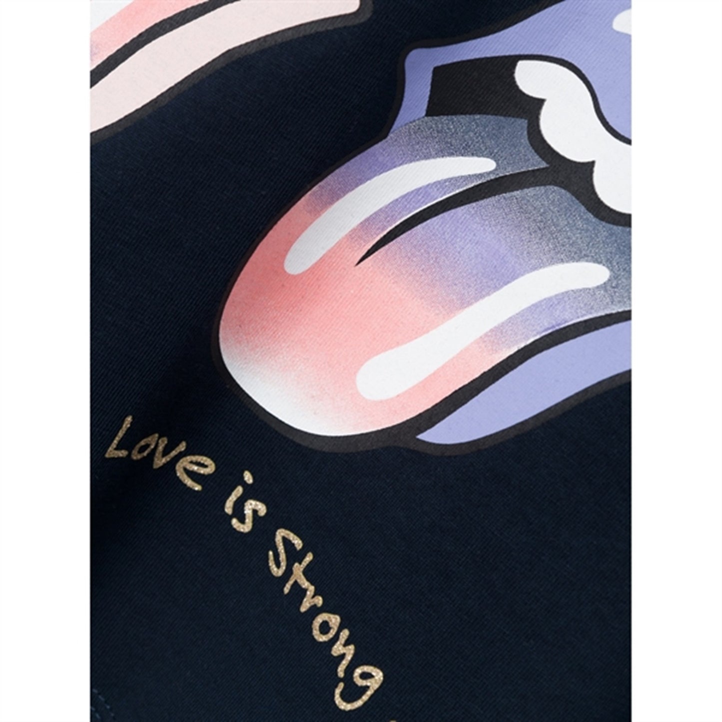 Name it Dark Sapphire Narina Rolling Stones T-Shirt Noos