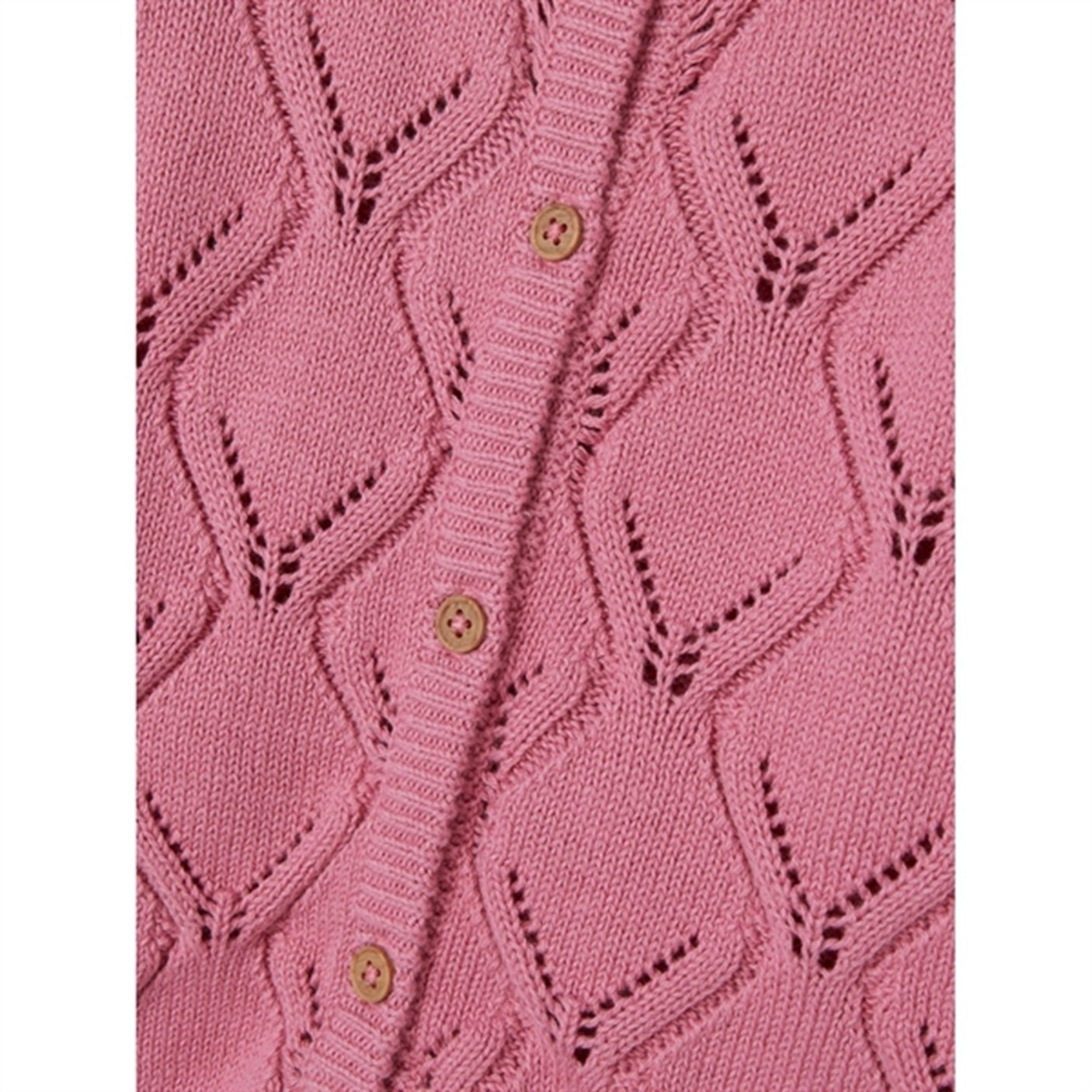 Name it Cashmere Rose Fopolly Knit Cardigan