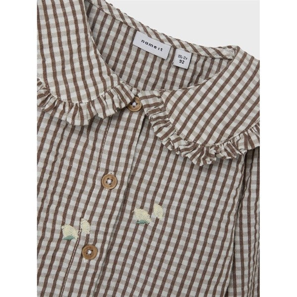 Name it Deep Taupe Derilla Blouse