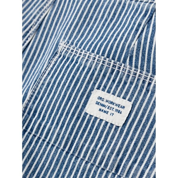 Name it Medium Blue Denim Rose Wide Denim Pants Noos