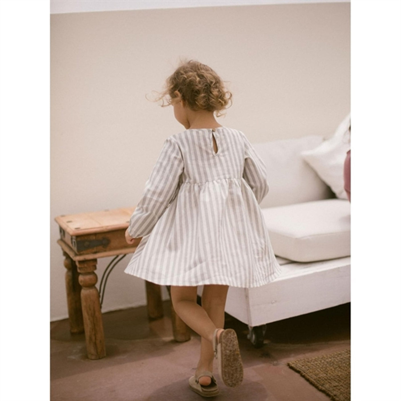 Lil'Atelier Turtledove Dino Dress