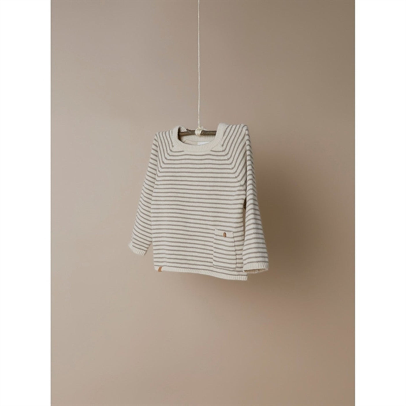 Lil'Atelier Wood Ash Loro Knit Blouse