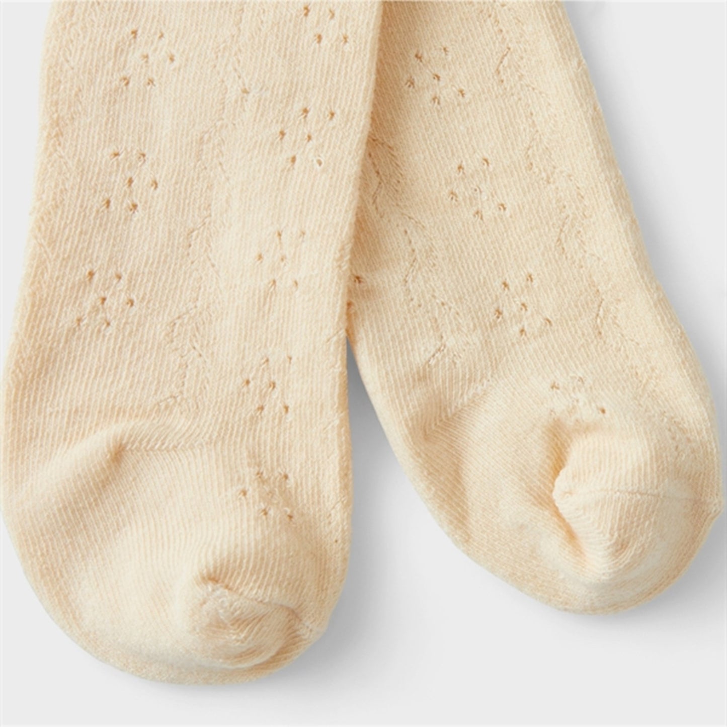 Lil'Atelier Wood Ash Ilso Roa Pointelle Tights