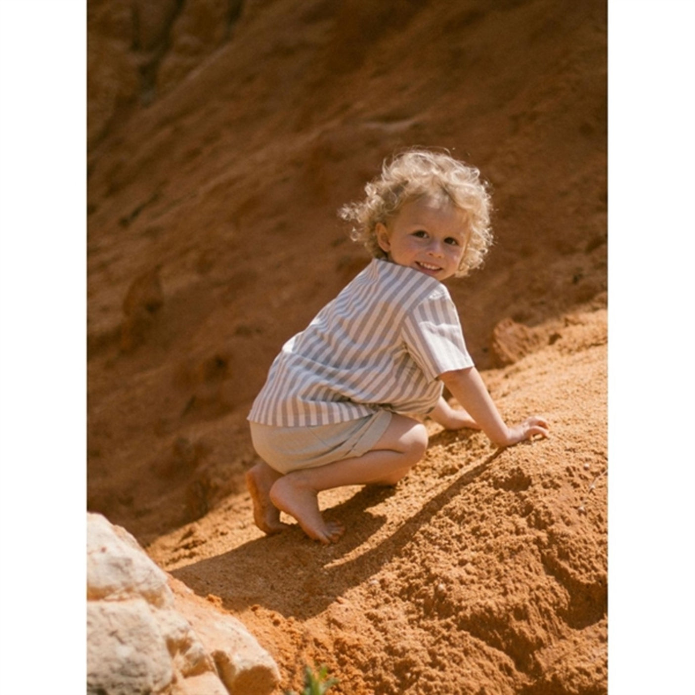 Lil'Atelier Turtledove Dino Shirt