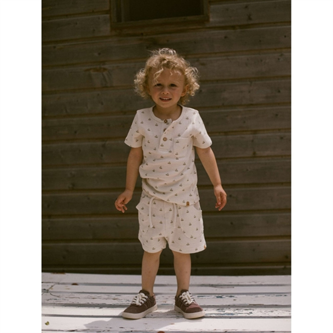 Lil'Atelier Turtledove Frede Shorts