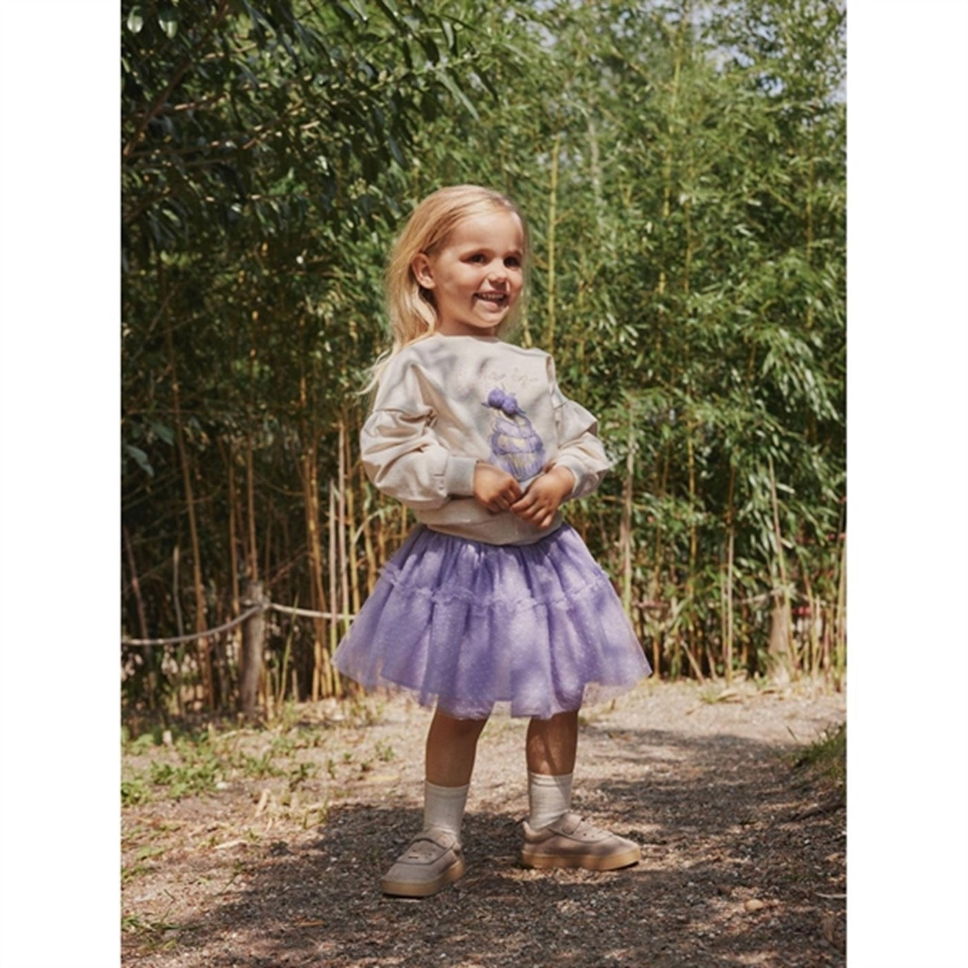 Name it Heirloom Lilac Dalka Tyl Skirt