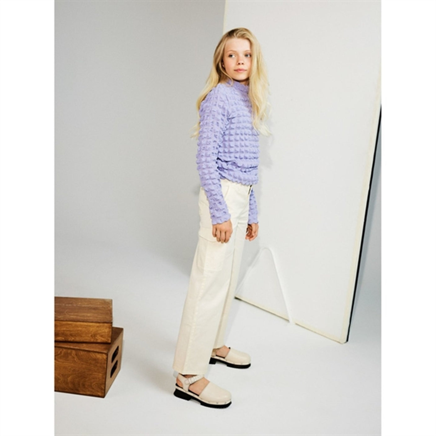 Name it Heirloom Lilac Daboble Blouse