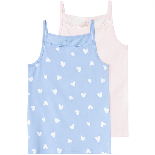 Name it Serenity Heart Strap Top 2-pack Noos