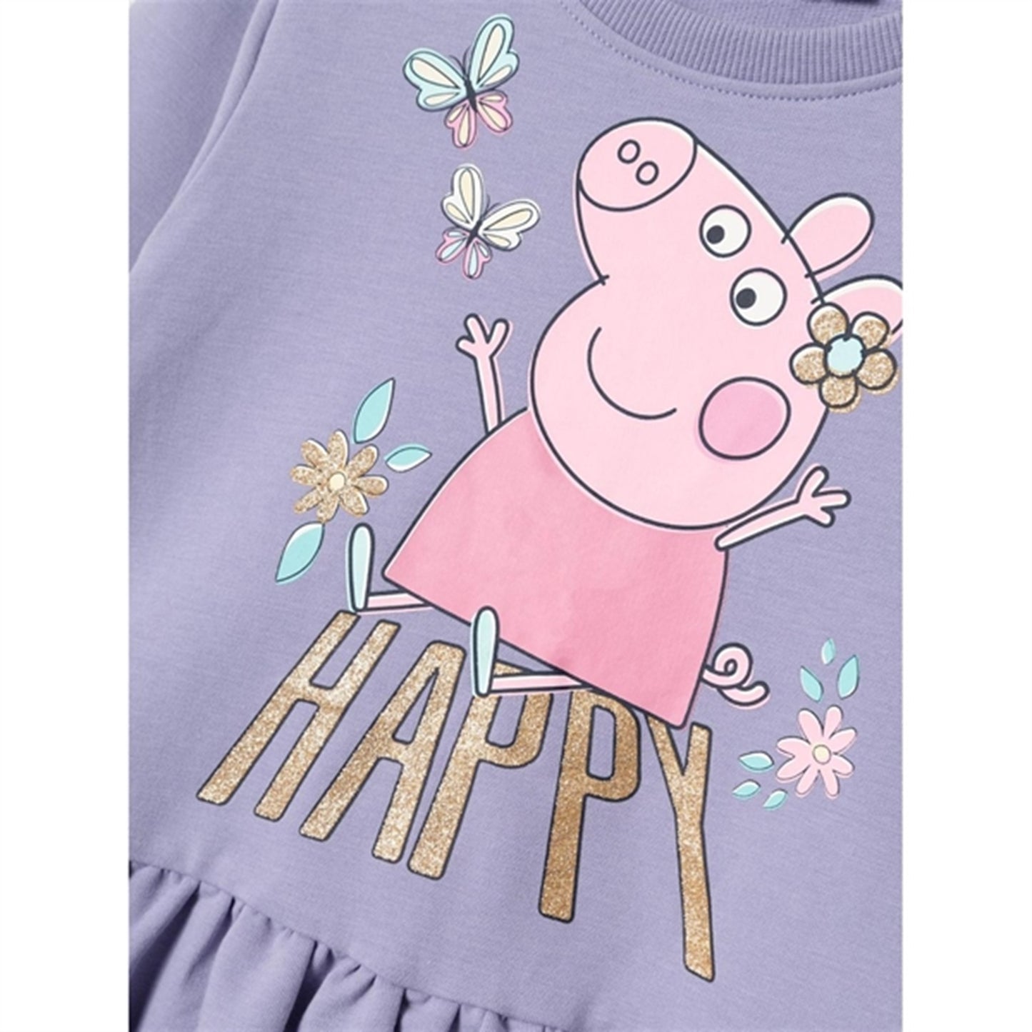 Name it Heirloom Lilac Fydiri Peppa Pig Sweat Dress