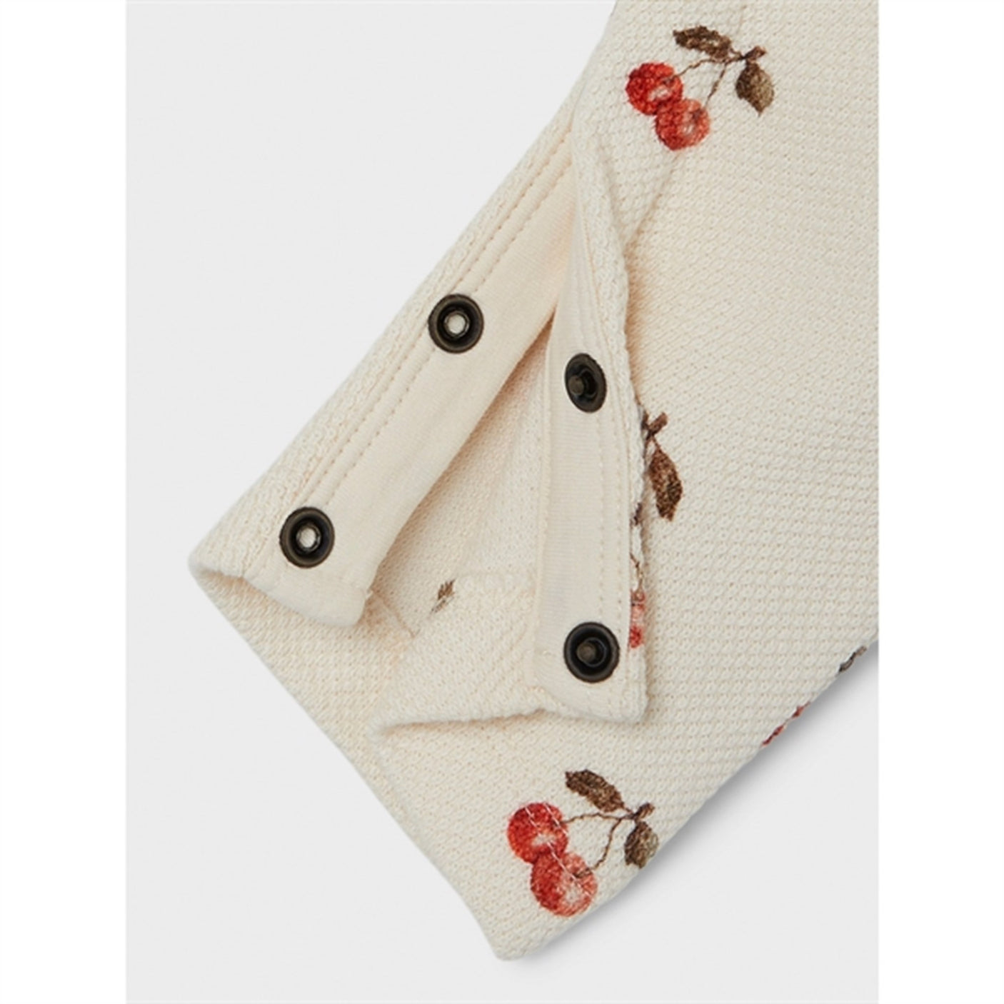 Lil'Atelier Whitecap Gray Cherries Ronja Sweat Overalls