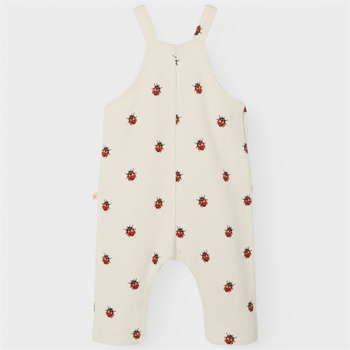 Lil'Atelier Whitecap Gray Ladybugs Ronja Sweat Overalls