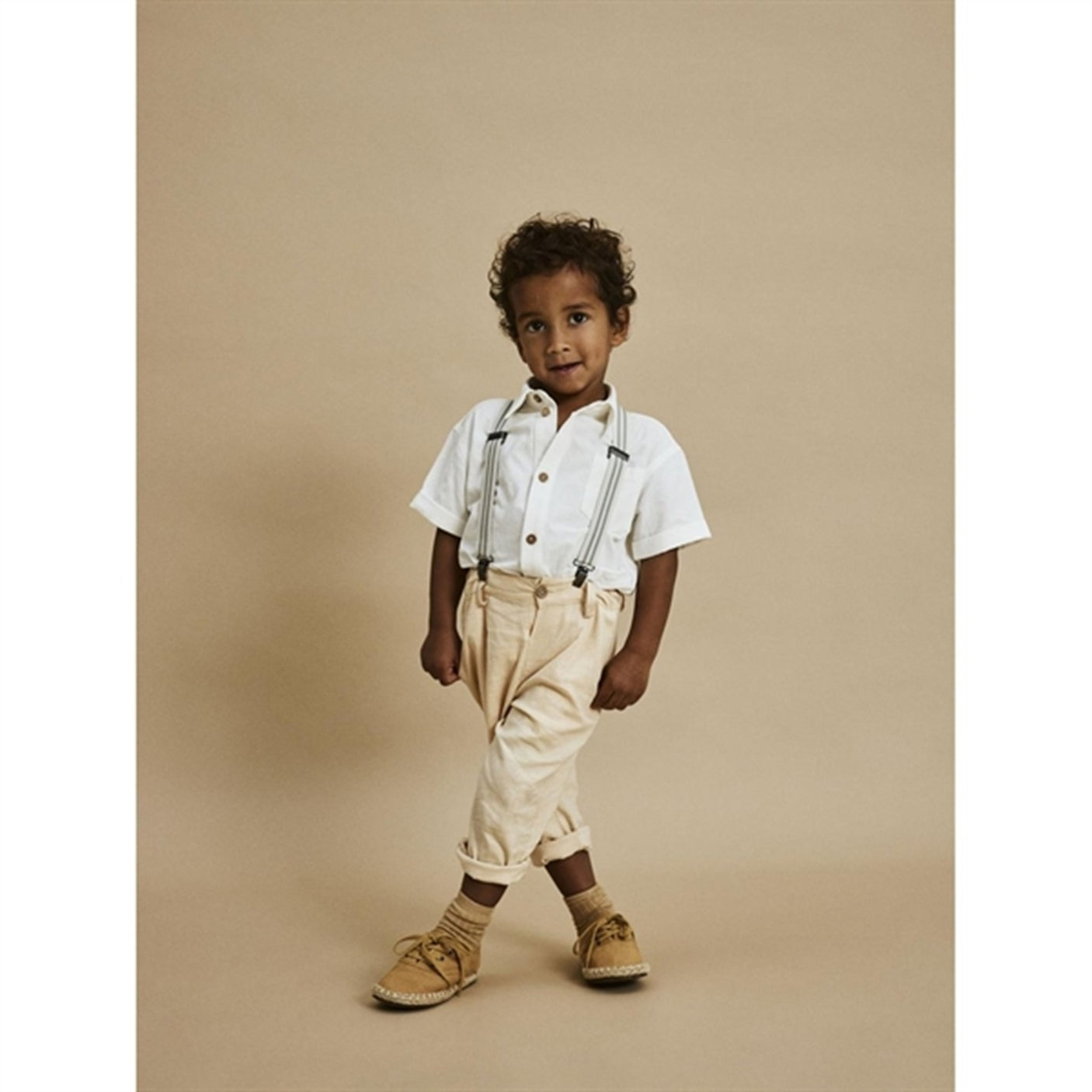 Lil'Atelier Bleached Sand Felix Pants