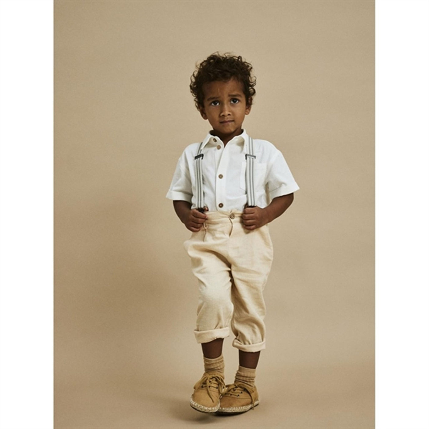 Lil'Atelier Bleached Sand Felix Pants