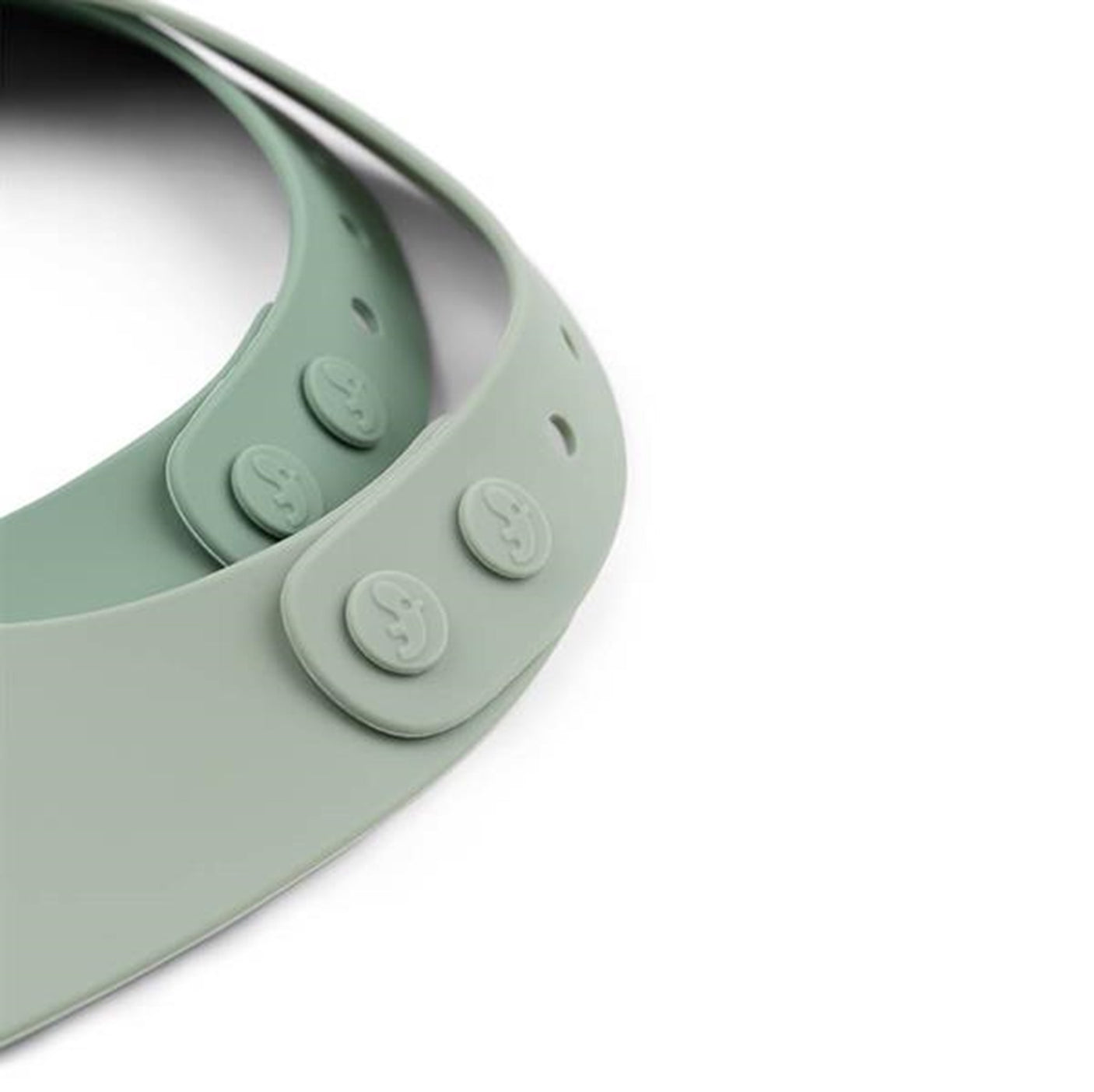 Done by Deer Silicone Bib 2-pack Croco Green