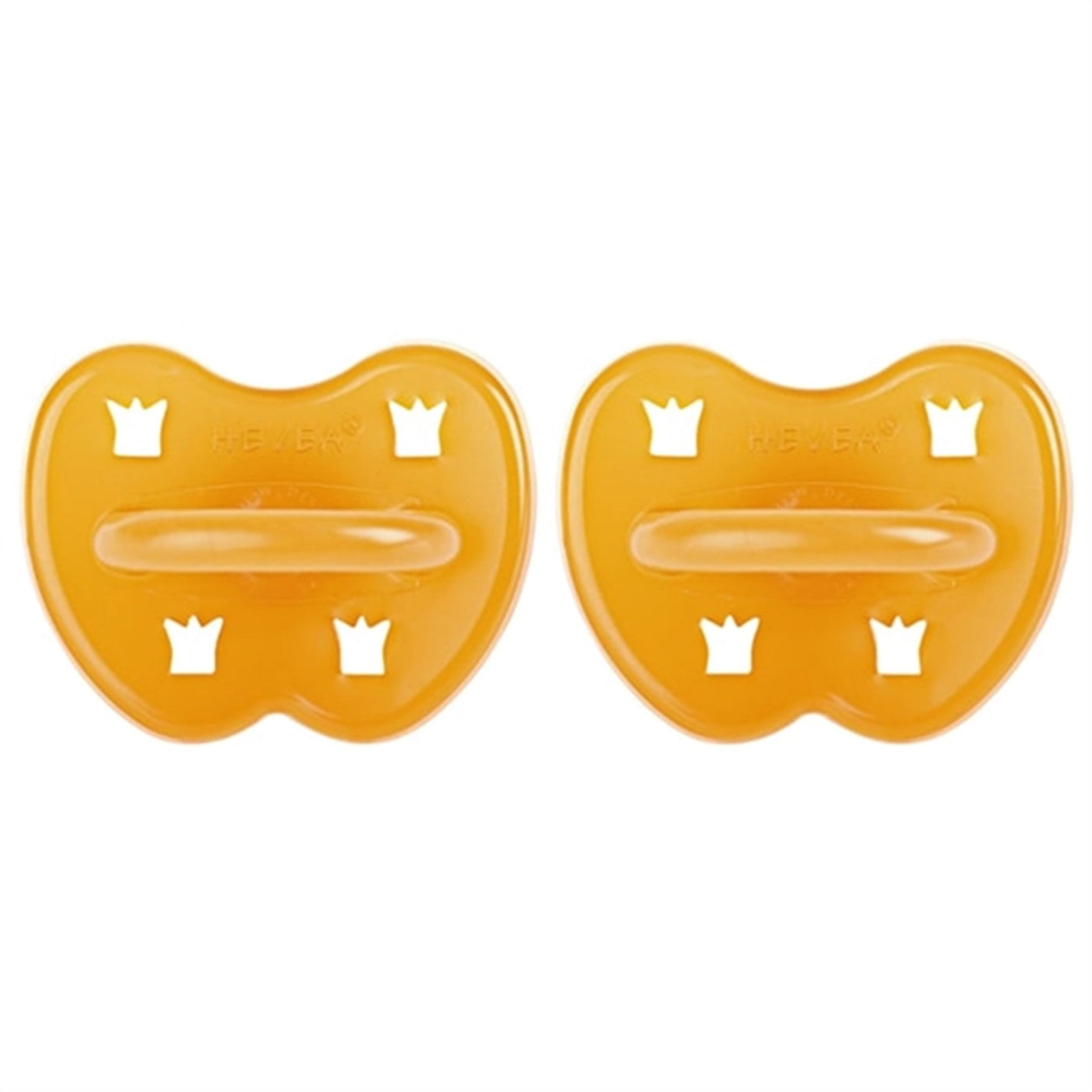 Hevea Pacifier 2-Pack Round Classic