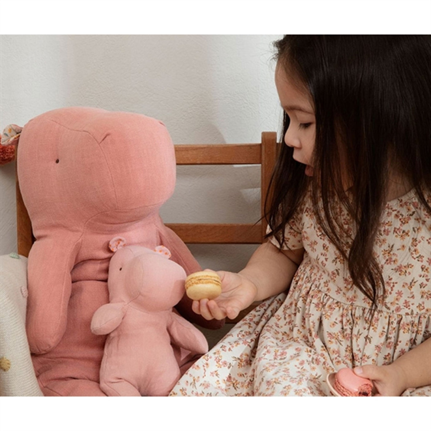 Maileg Safari Friends Small Hippo Misty Rose 2