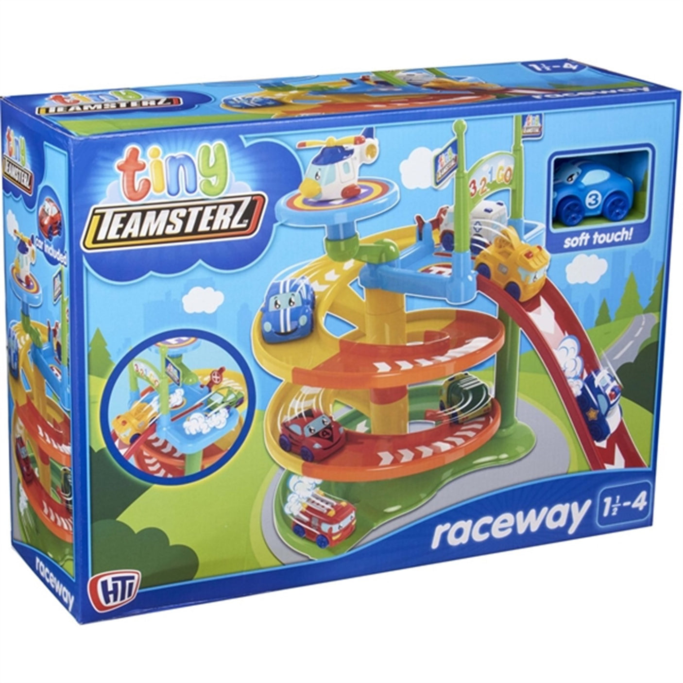 Tiny Teamsterz Raceway with 1 Car