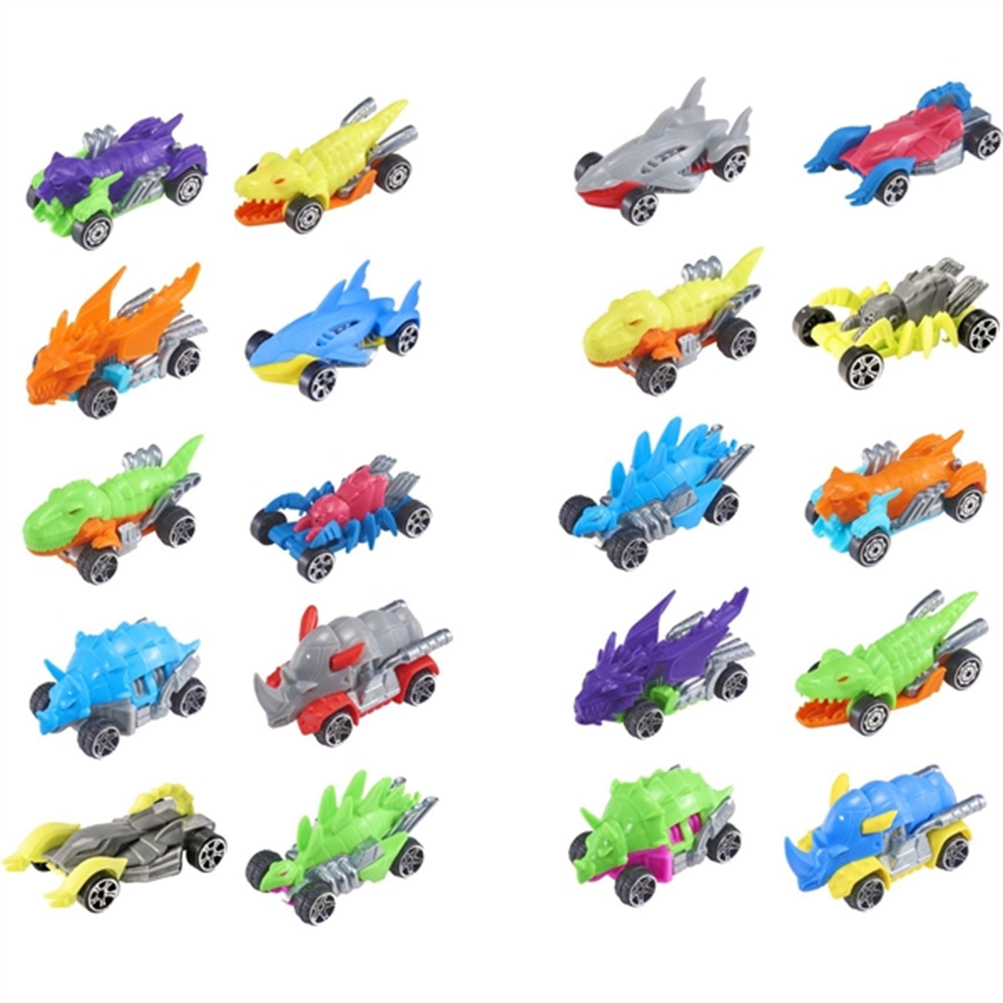 Teamsterz Beast Machine Die-Cast Cars 10-pack