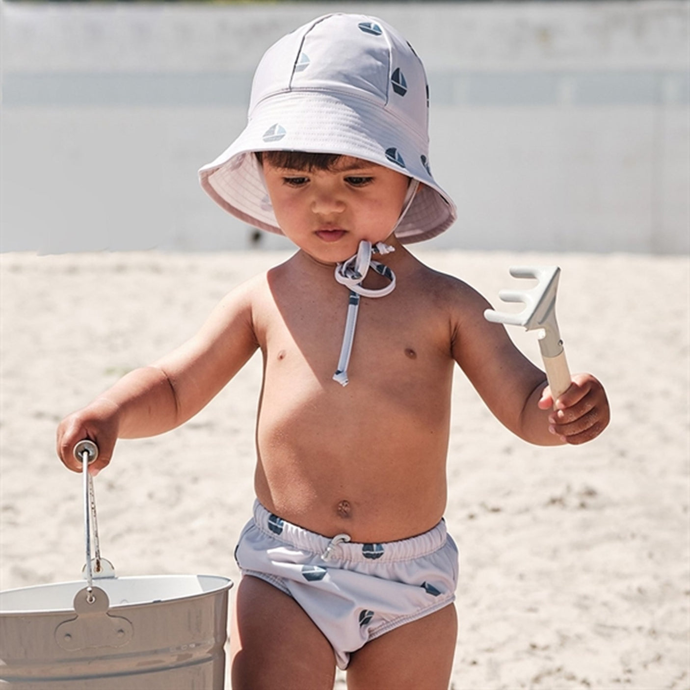 Petit Crabe Sand Boat Frey Sun Hat