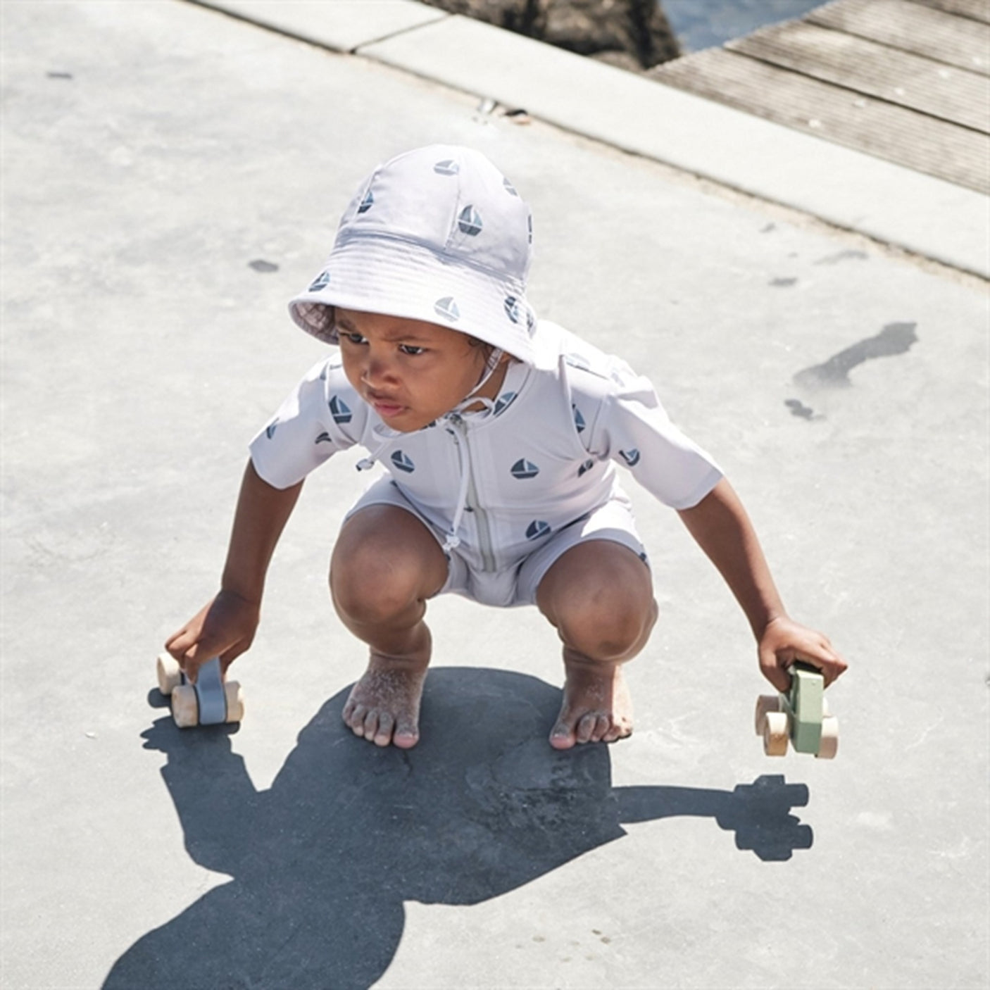 Petit Crabe Sand Boat Frey Sun Hat