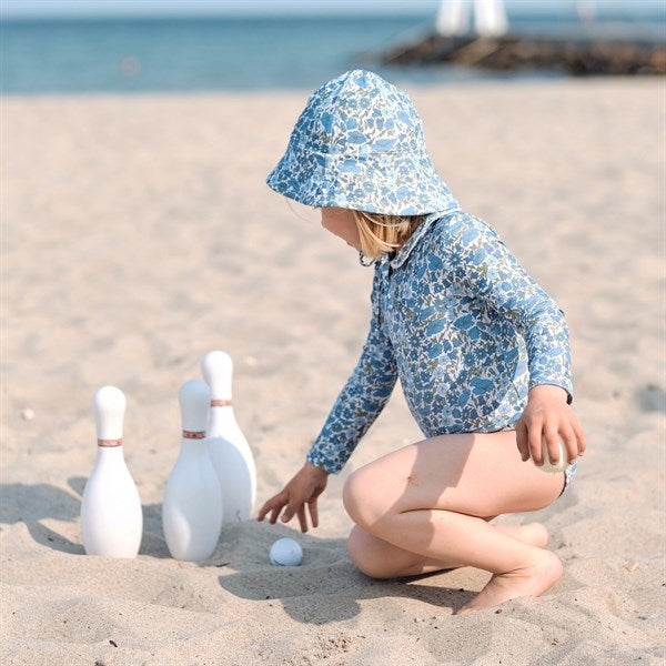 Petit Crabe Poppy & Daisy Frey Sun Hat Liberty© fabric
