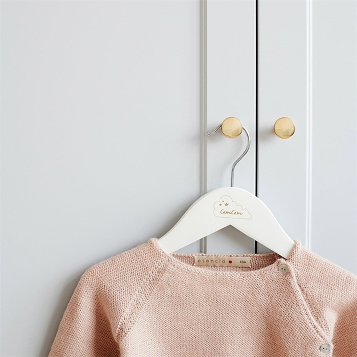 Cam Cam Copenhagen Hangers 3-pack White