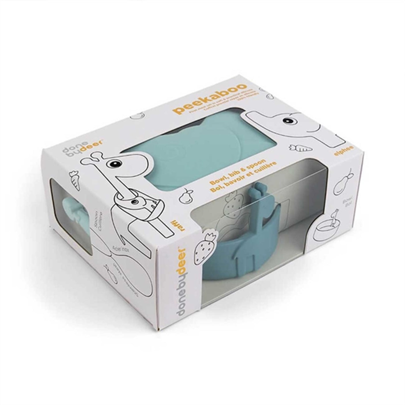 Done by Deer Peekaboo First Meal Set Deer Friends Powder