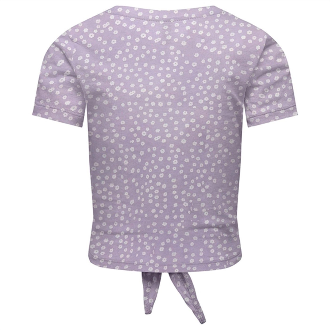 Kids ONLY Purple Rose May Knot Top
