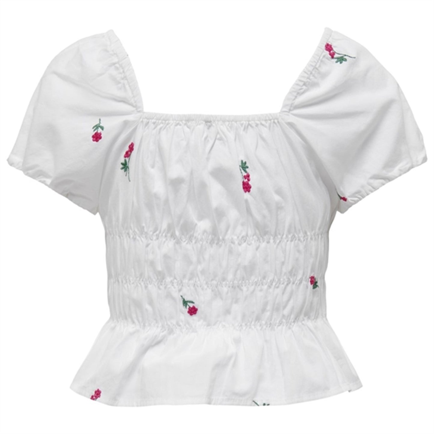 Kids ONLY Bright White Raven Top