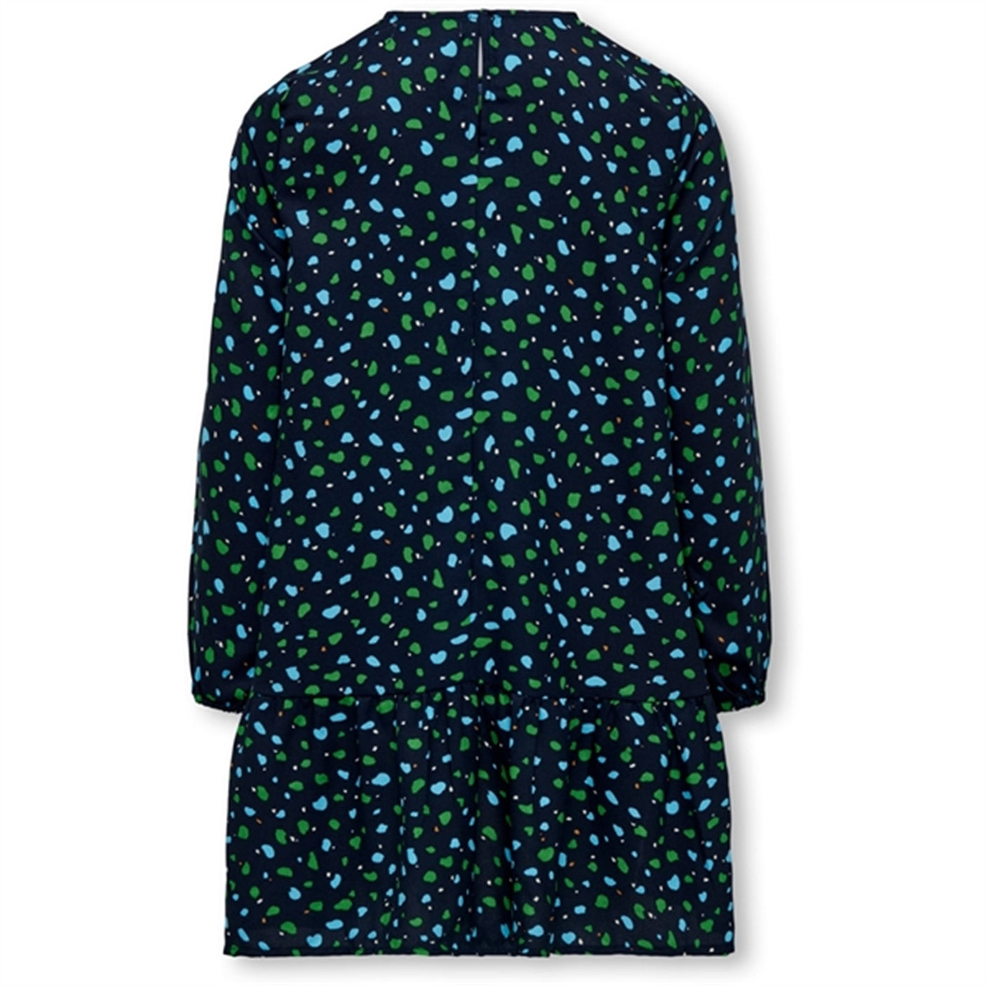 Kids ONLY Dress Blues Dots Holly Peplum Dress