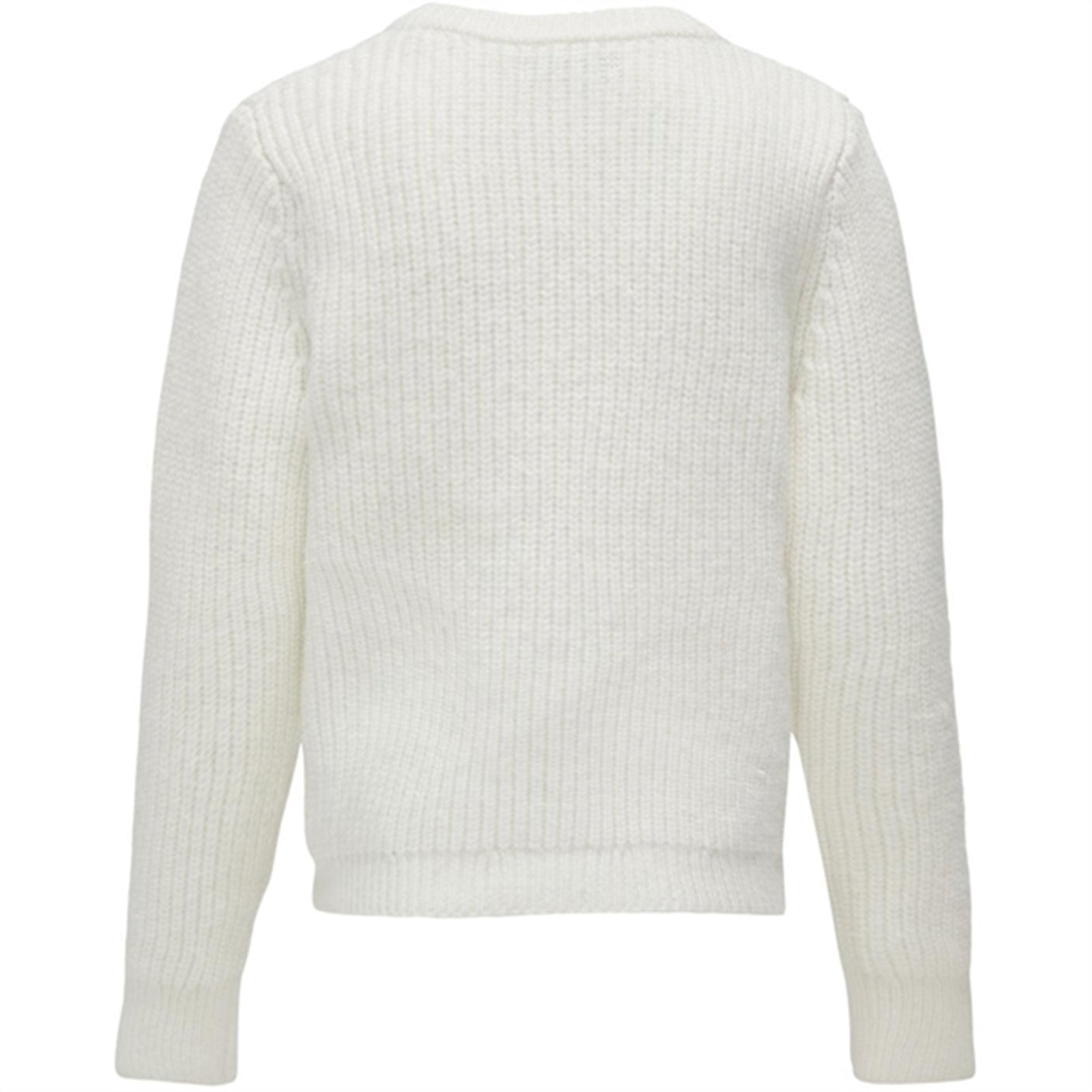 Kids ONLY Cloud Dancer Vira Life Flower Knit Blouse