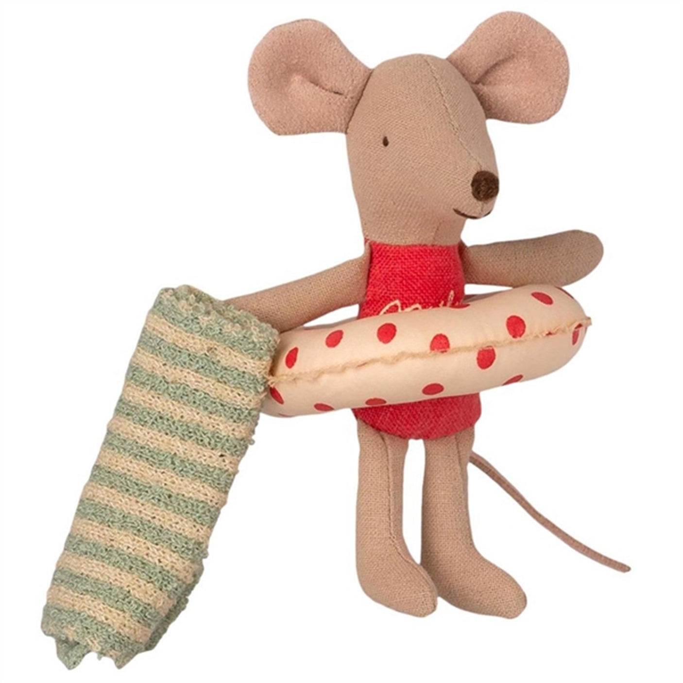 Maileg Little Sister Mouse In Beach House 3