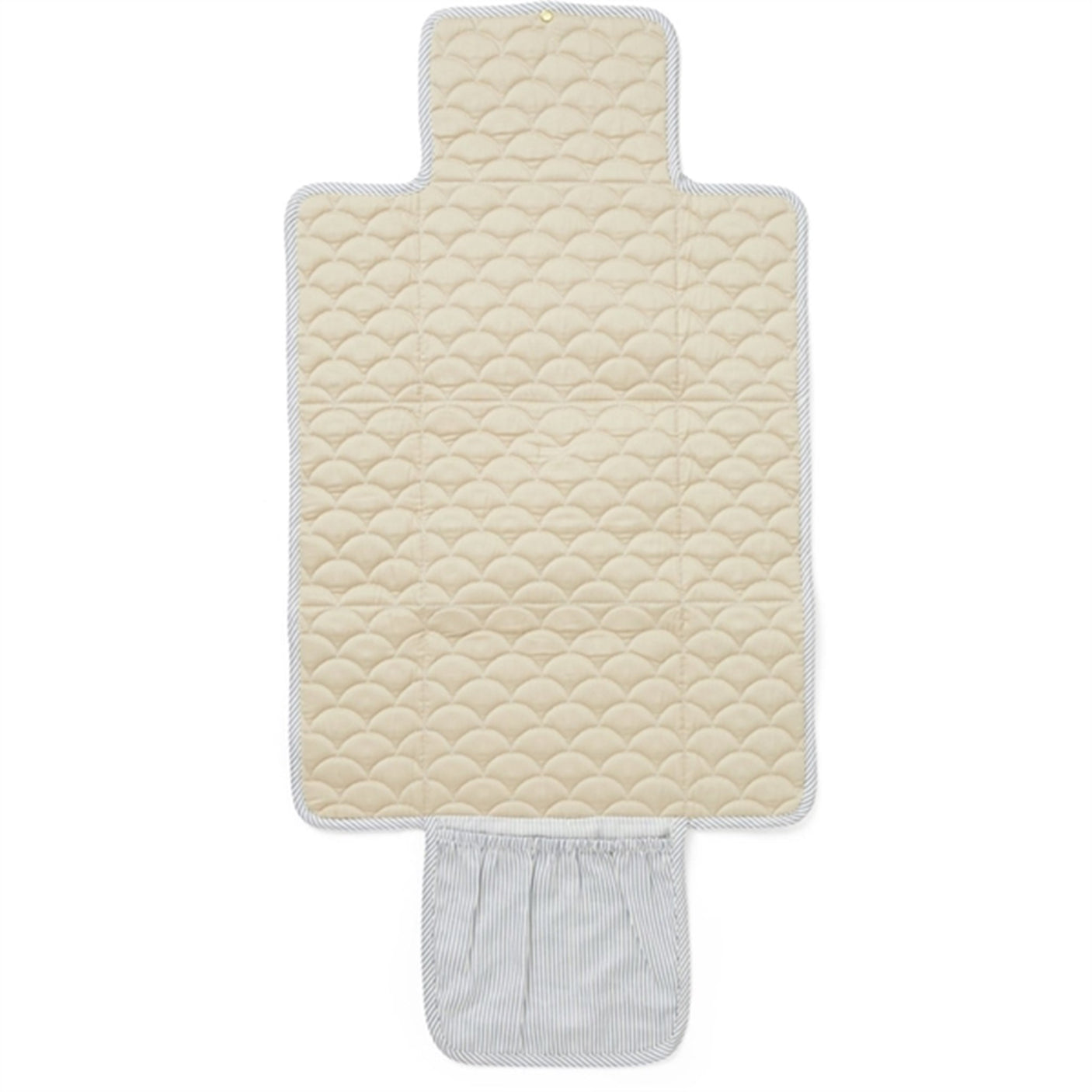 Cam Cam Copenhagen Quilted Changing Mat Classic Stripes Blue, Praline